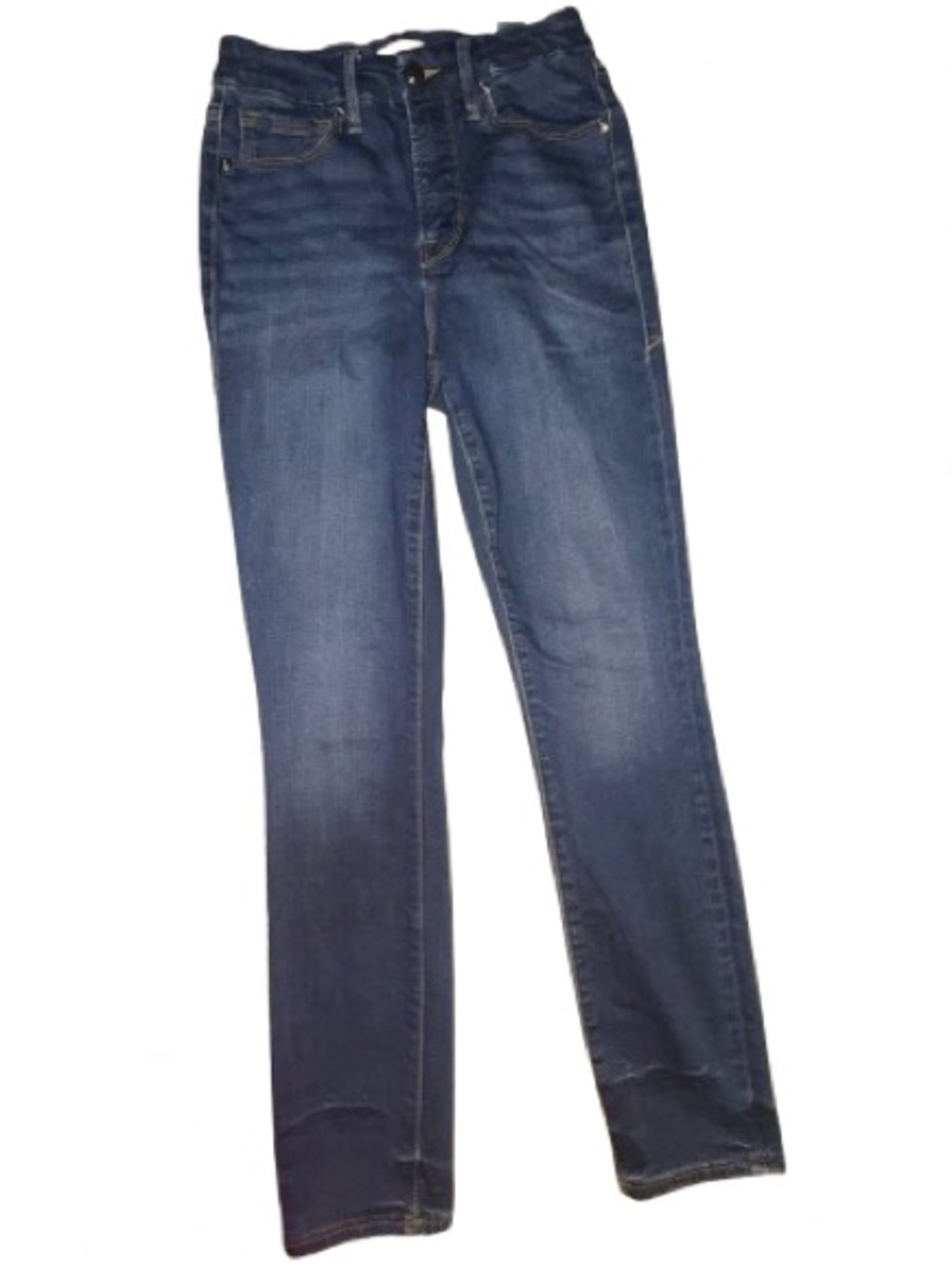 Good American skinny jeans high-rise gap-proof waistband body-sculpting stretch - Picture 4 of 10